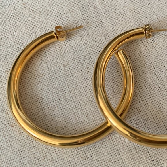Mejuri Jewelry Mejuri Like Gold Hoops 3 Poshmark